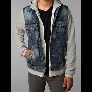 Levi’s Denim Vest with Copper Buttons